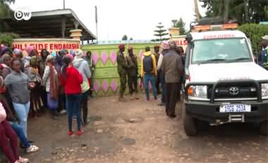 17 children died after a fire swept through a primary school in Kenya