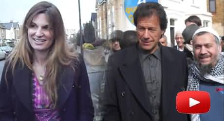 A Rare Video of Imran Khan and Jemima Khan At Kingston UK