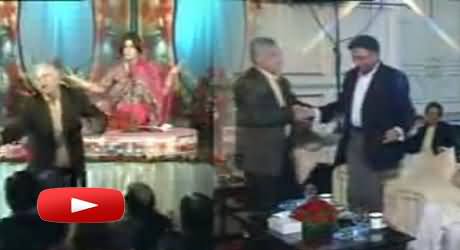 A Rare Video of Pervez Musharraf Watching Mujra in a Private Party