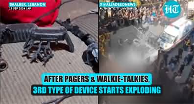 After pagers and walkie-talkies, a new type of device has begun to explode in Lebanon