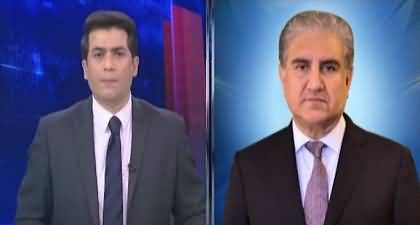 Agar Election Date Announce Hojati Hai to Kya PTI Long March ka Faisla Wapis Le Gi? Shah Mehmood replies