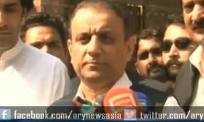 Aleem Khan Talking To Media in NA-122 Lahore - 11th October 2015