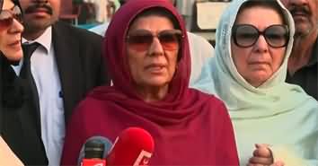 Aleema Khan's media talk after meeting Imran Khan in Adiala jail