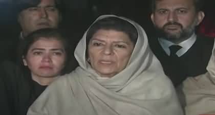 Aleema Khan's press conference after meeting Imran Khan today