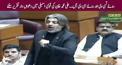 Roye Tusi Vi O Roye Assi Vi Aan - Ali Muhammad Khan's aggressive speech in National Assembly - 23rd June 2024