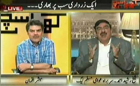 Altaf Hussain Should Come to Pakistan and Hold a Jalsa At Mazar e Quaid - Sheikh Rasheed