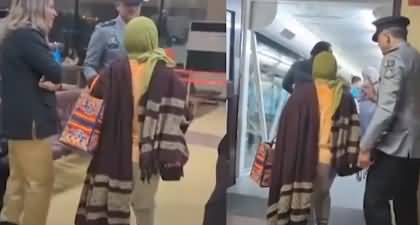 American woman fails to find her love, leaves for US from Karachi airport