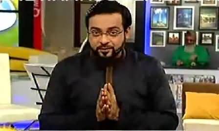 Amir Liaquat Making Fun of Sharjeel Memon and Manzoor Wassan's Slip of Tongue