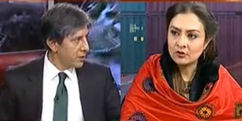 Anchor Ejaz Haider Shuts the Mouth of Marvi Memon on Govt's Incompetency