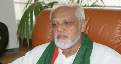 Another Blow to PTI before elections, Ex MNA Najeeb Haroon joins hands with MQM