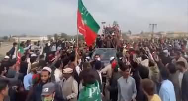 Another footage of huge crowd at PTI workers convention Kohat