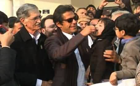 Imran Khan's Life Under Threat From Ansarul Mujahidden After Starting Anti-Polio Drive