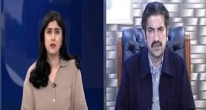 Aap Ke Munh Main To Patwaran Ki Zuban Hai - Sher Afzal Marwat misbehaves with Anchor Farwa Waheed