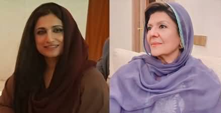 Arguments between Aleema Khan & Bushra Bibi's sister on twitter regarding Imran Khan's suffering in jail