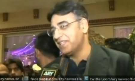 Asad Umar Blasts Pervez Rasheed on His Baseless Allegations to Imran Khan