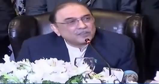 Asif Zardari Complete Press Conference in Islamabad - 21st October 2018