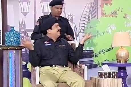 Azizi As SHO Who Got Out of Turn Promotion And Now is Demoted to Sub-Inspector