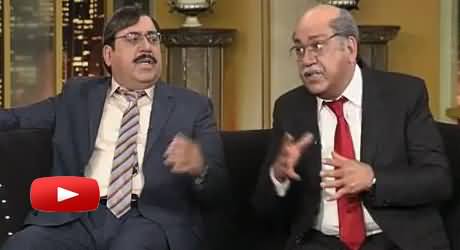 Azizi Siasi Film: Najam Sethi Vs Zaka Ashraf - Azizi Blasts Najam Sethi