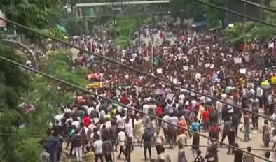 Bangladesh protests: 32 killed in fresh clashes, protesters demand Hasina's resignation