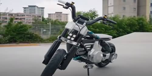 BMW's Latest Prototype, Introduced Futuristic New Electric Bike Concept