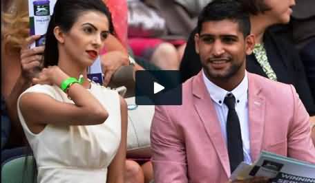 Boxer Amir Khan's Scandal with British Model Christie, Amir Khan's Wife Faryal Khan Denies