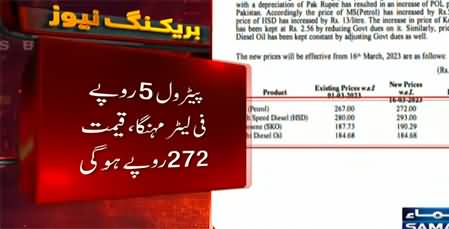 Breaking News: Govt increased the prices of petrol and diesel