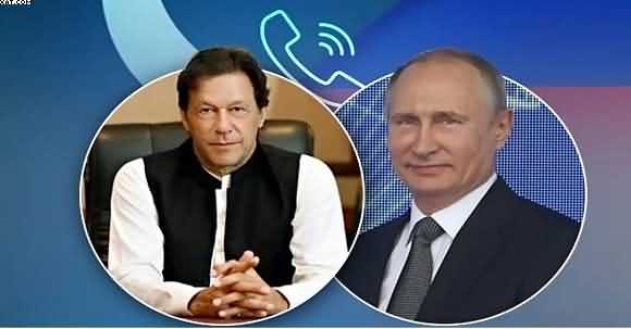 Breaking News: Telephonic Contact B/W PM Imran Khan And Russian President Viladimir Putin