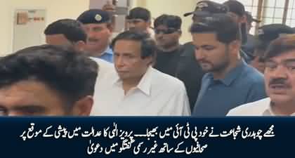 Chaudhry Shujaat Hussain himself asked me to join PTI - Ch Pervaiz Elahi claims