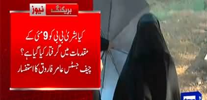 Chief Justice IHC's important remarks in Bushra Bibi case hearing