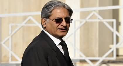 Civilians trial in military courts, Aitzaz Ahsan's objection on Salman Akram Raja's arguments