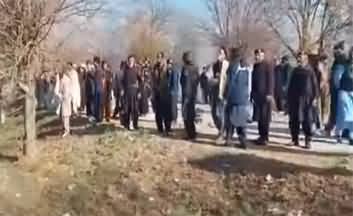 Clash between PTI workers and Police in Bajaur