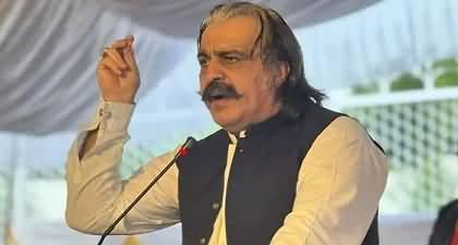 CM KPK Ali Amin Gandapur announced nationwide protest against 26th constitutional amendment