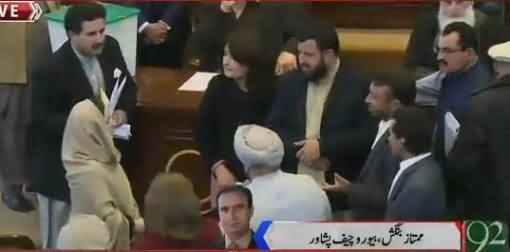 Deputy Speaker Ke Election Ke Dauran KPK Assembly Mein Hungama Arai