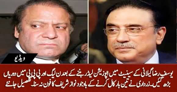 Differences B/W PMLN And PPP - Asif Zardari Didn't Attend Nawaz Sharif's Phone Call Thrice