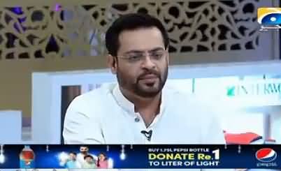 Dr. Amir Liaquat Expressing His Views on The Death of Amjad Sabri