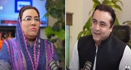 Dr. Firdous Ashiq Awan's interesting interview to Mansoor Ali Khan