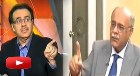 Dr. Shahid Masood and Talat Hussain Both Are Worthless, I Don't Want to Reply Them - Najam Sethi