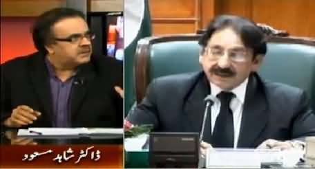 Dr. Shahid Masood Gives the Credit of Karachi Operation to Ex CJ Iftikhar Muhammad Chaudhry