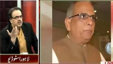 Dr. Shahid Masood Making Fun of MQM on Saying That Muhammad Anwar Has Memory Problem