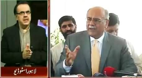 Dr. Shahid Masood Telling How Najam Sethi Running Away From Courts on 35 Puncture Case