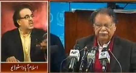 Dr. Shahid Masood Telling How Pervez Rasheed Tried to Cheat Him