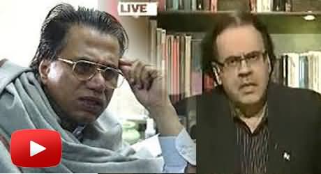 Drunk Hassan Nisar Using Abusive Language in Live Program