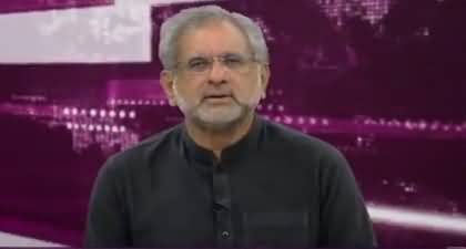 Efforts are still underway to undermine the new Finance Minister Muhammad Aurangzeb - Shahid Khaqan Abbasi