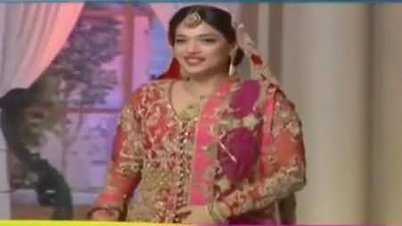 Exclusive Video of Sanam Jang in Bridal Dress Before Her Marriage