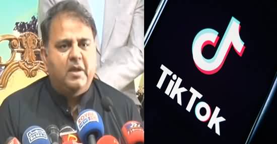 Fawad Chaudhry Bashes Judges For Imposing Ban on Tiktok in Pakistan