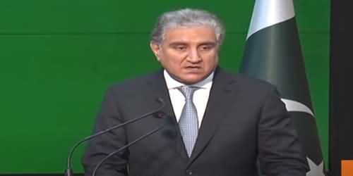 FM Shah Mahmood Qureshi's Joint Press Conference with Denmark's Foreign Minister - 1st October 2021