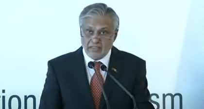 Foreign Minister Ishaq Dar and Chinese Minister's Joint News Conference After Important Meeting