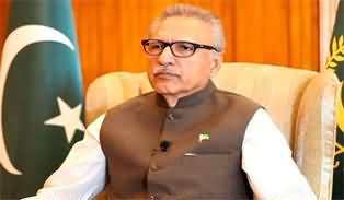 Former President Arif Alvi presents 7 point solution in his tweet