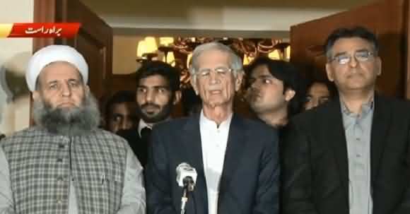 Govt, Rahbar Committee Hold Successful Negotiations - Pervez Khattak Brought Good News For Nation