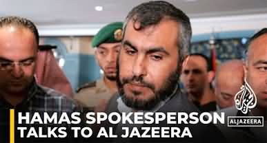 Hamas spokesperson Ghazi Hamad's exclusive talk with Al-Jazeera Tv